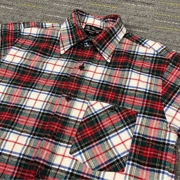 Vermont Flannel Co. Plaid Flannel  Long Sleeve Shirt Mens Size Small Button Down - Picture 7 of 11